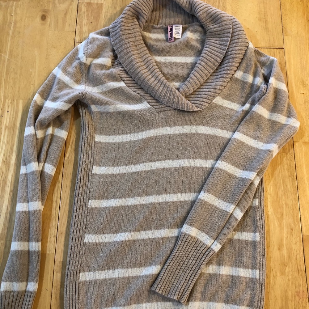 Small rumor has it maternity sweater cowl neck